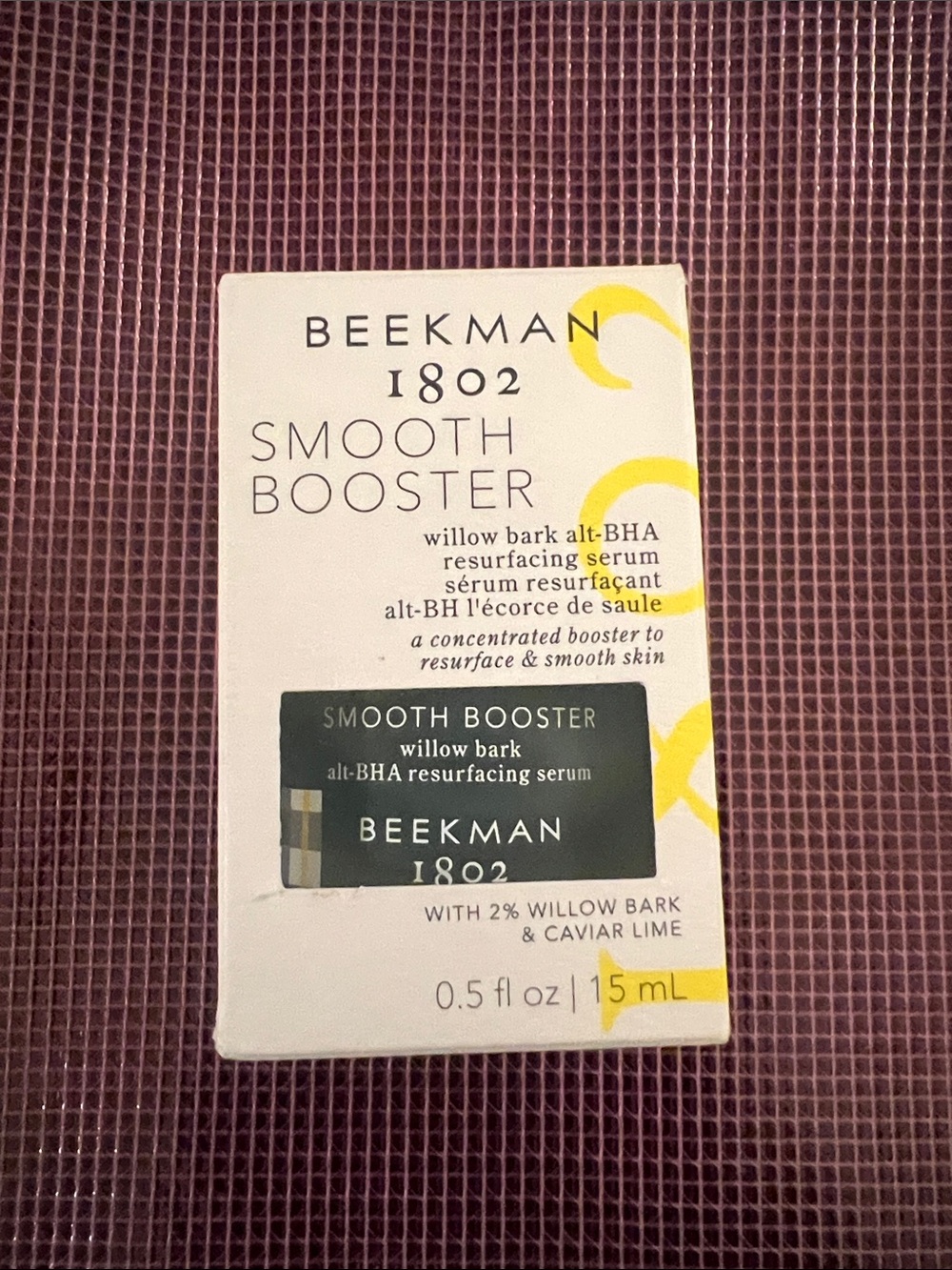 Beekman 1802 Smooth Booster Willow Bark Alt-BHA Resurfacing Serum 15mL